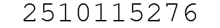 Number 2510115276.