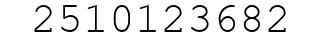 Number 2510123682.