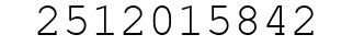 Number 2512015842.