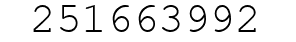 Number 251663992.
