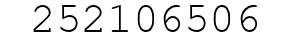 Number 252106506.