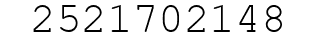 Number 2521702148.