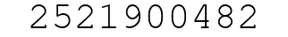 Number 2521900482.
