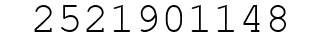 Number 2521901148.