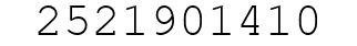 Number 2521901410.