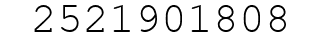 Number 2521901808.