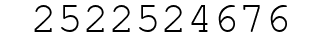 Number 2522524676.