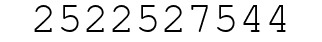 Number 2522527544.