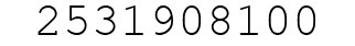 Number 2531908100.