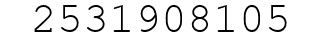 Number 2531908105.