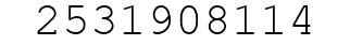 Number 2531908114.