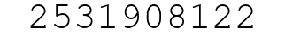 Number 2531908122.