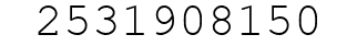 Number 2531908150.