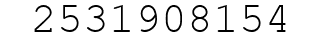 Number 2531908154.