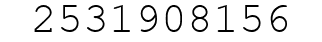 Number 2531908156.