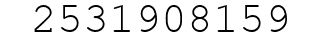 Number 2531908159.