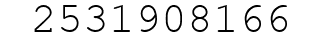 Number 2531908166.