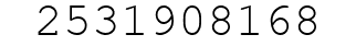 Number 2531908168.