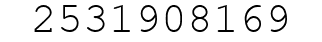 Number 2531908169.