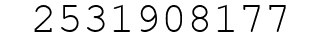 Number 2531908177.