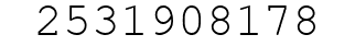 Number 2531908178.