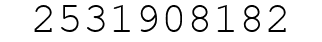 Number 2531908182.