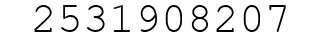 Number 2531908207.
