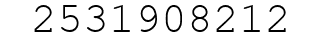 Number 2531908212.
