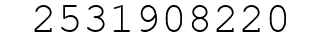 Number 2531908220.