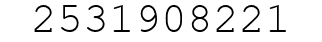 Number 2531908221.