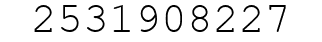 Number 2531908227.