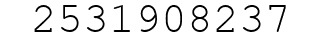 Number 2531908237.