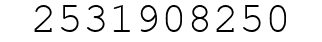 Number 2531908250.
