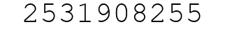 Number 2531908255.
