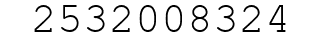 Number 2532008324.