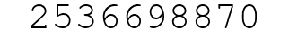 Number 2536698870.