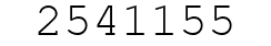 Number 2541155.