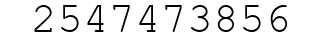 Number 2547473856.