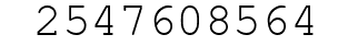 Number 2547608564.