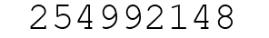 Number 254992148.