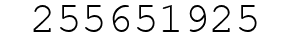 Number 255651925.