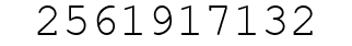 Number 2561917132.