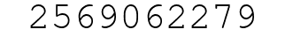 Number 2569062279.