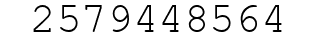 Number 2579448564.