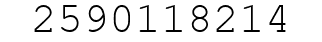 Number 2590118214.