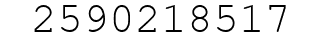 Number 2590218517.