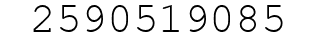 Number 2590519085.