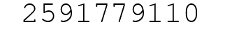 Number 2591779110.