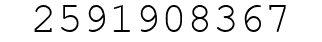 Number 2591908367.