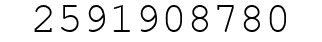 Number 2591908780.